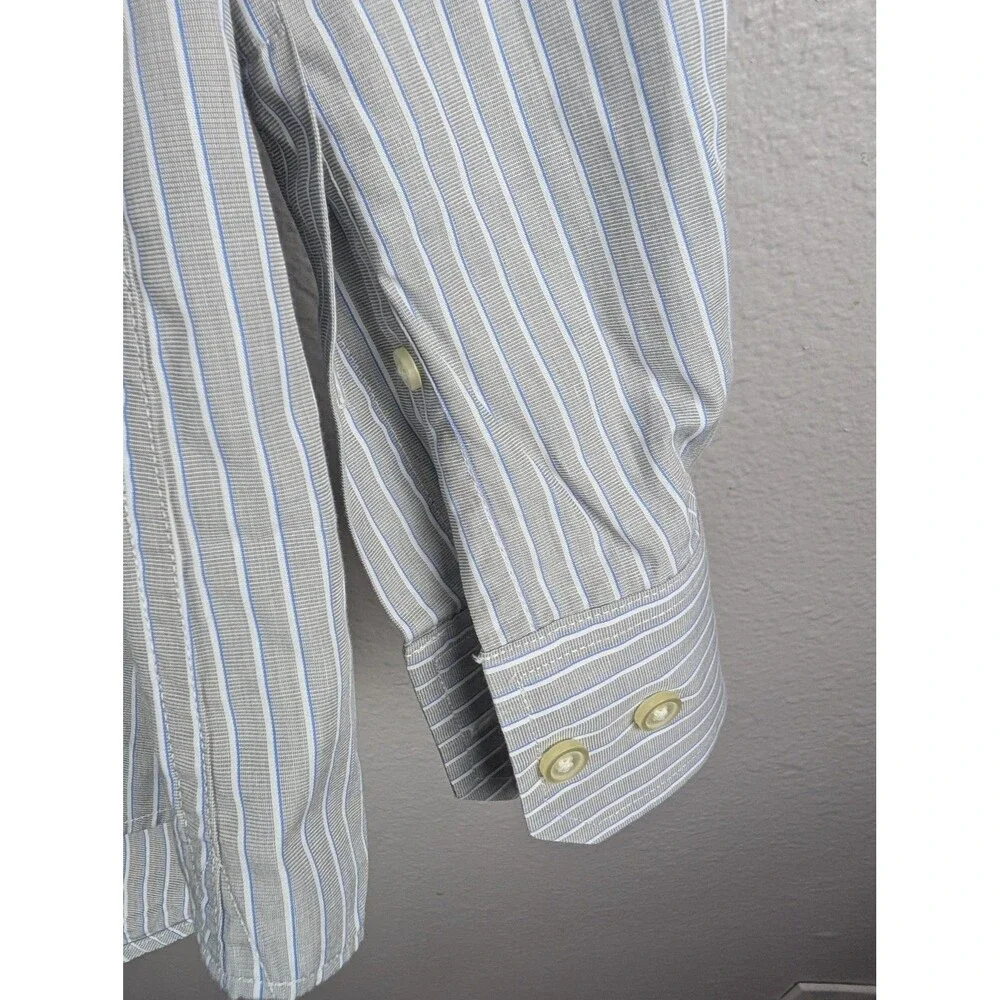 Banana Republic Mens‎ XL Striped Button Up Shirt